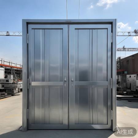 精致热浸锌防盗门，安全系数高