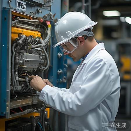 维修前，先关电源保安全。