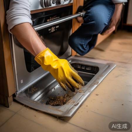 定期清检排水口，护家清洁有保障