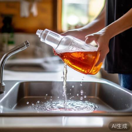 热水醋除垢，管道畅通无阻