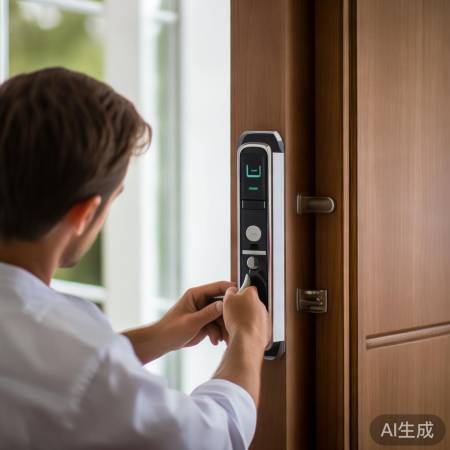 指纹锁安装，专业师傅来！