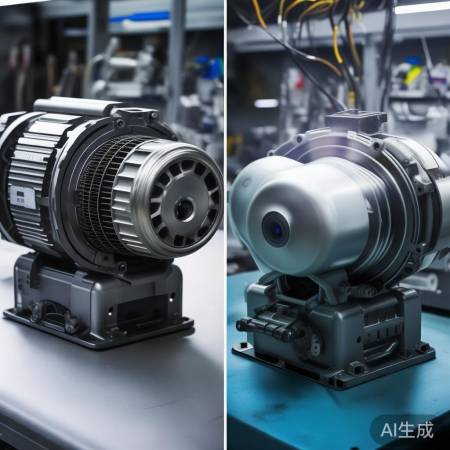 交流电机价廉噪大慢启，直流电机