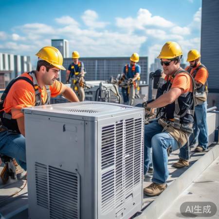 中央空调楼顶安装攻略,技巧与注