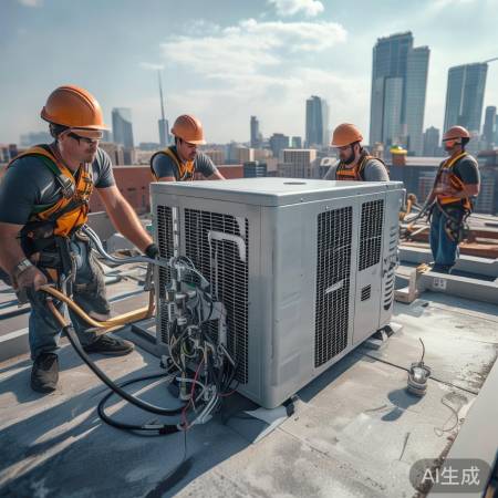 楼顶空调安装:安全第一,选型精