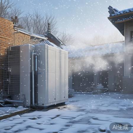 北风呼啸,空气能供暖兴,绿色暖