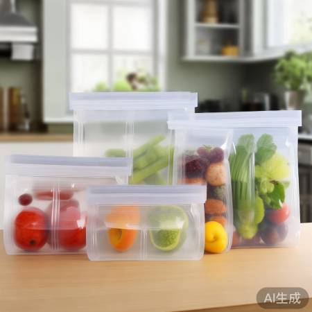 选无色环保袋，聚乙烯PE装食无