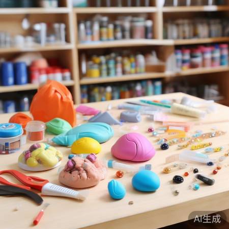 制作球粘土冰箱贴材料简单方便