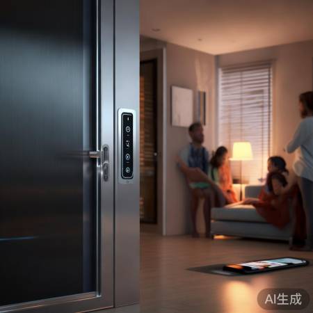 智能家居门,安全守护家