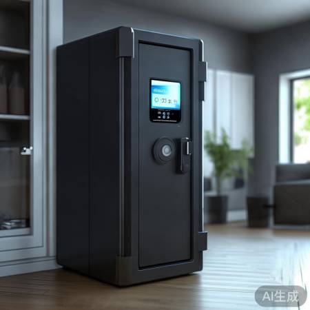 智能保险柜,记录开启指纹密码