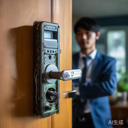 指纹锁老化，重启无效，维修需联