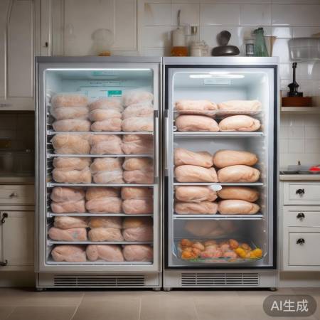 鸡肉保存:冷冻半年,冷藏12周