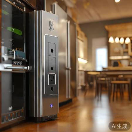 带过载保护插座，保电器安全。