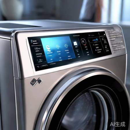 智能触摸屏，洗衣预约便捷