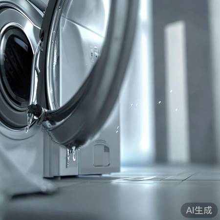 洗衣机咕咕声，疑是进水阀故障。