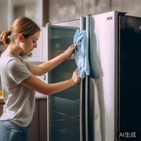 冰箱清洁保食物卫生，避免水热损