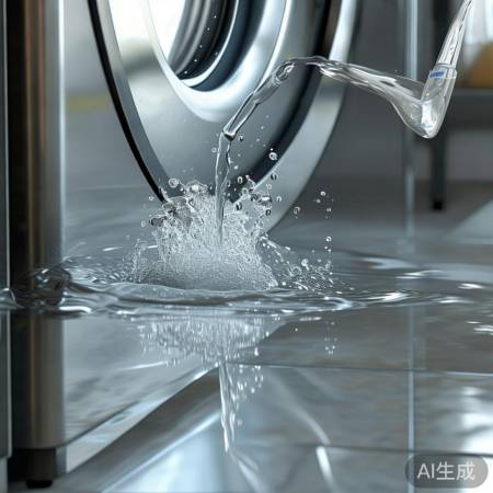 “白醋清洁洗衣机桶壁”