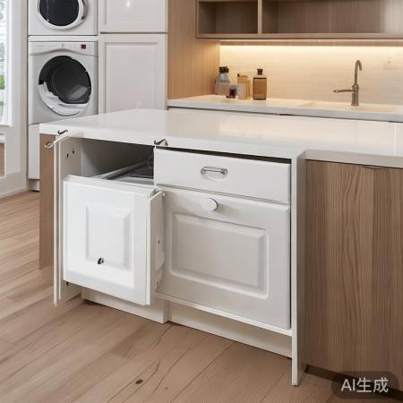 定制洗衣机柜，尺寸环保两要点