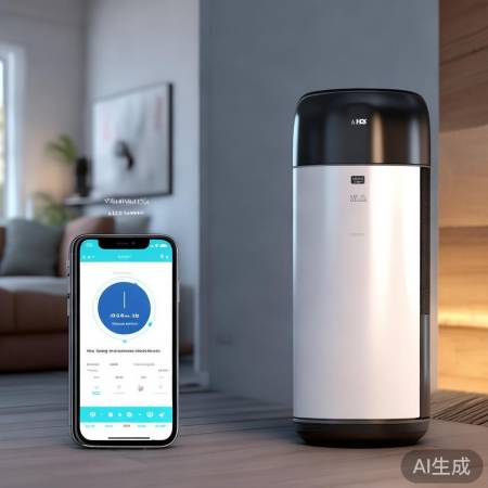 空气能主板手机控温，便捷贴心享