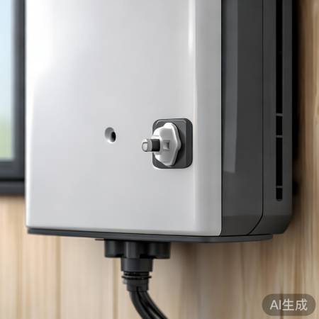 操作步骤：接通电源，稳固插头