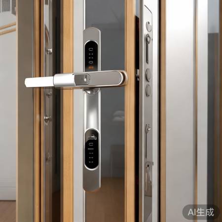 指纹锁适配多门型厚