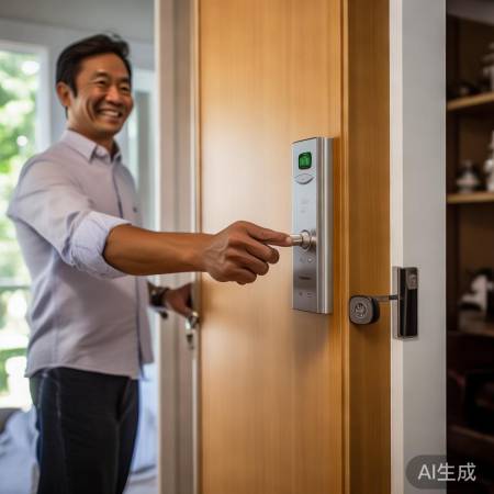 指纹锁购后，优质售后保障！