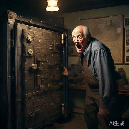 惊险故事：老人意外闯保险柜