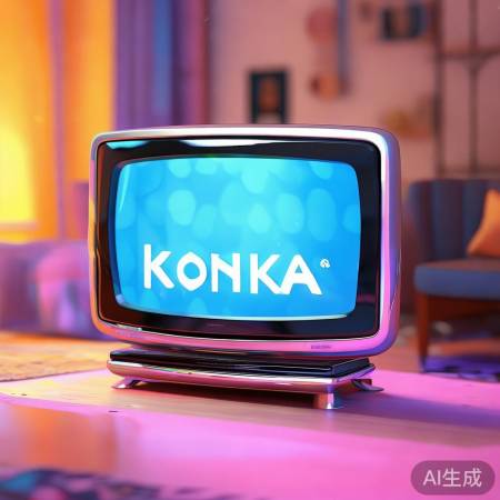 康佳电视可爱简笔画展示