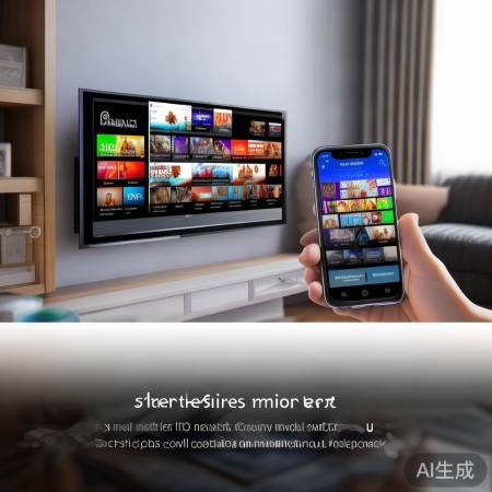 智能电视，一键连接，海量内容随