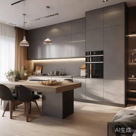 消毒柜宜放厨房旁，避火气旺。