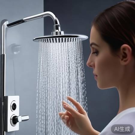 妇洗适中水流，角度适宜。