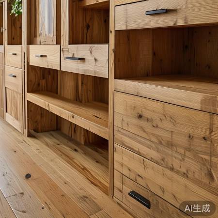 环保耐用吊柜，实木板材佳选