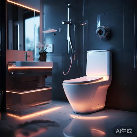 智能马桶升级卫生间，科技舒适两