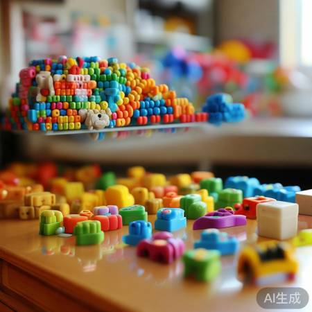 玉桂狗拼豆变冰箱贴，乐趣无限！