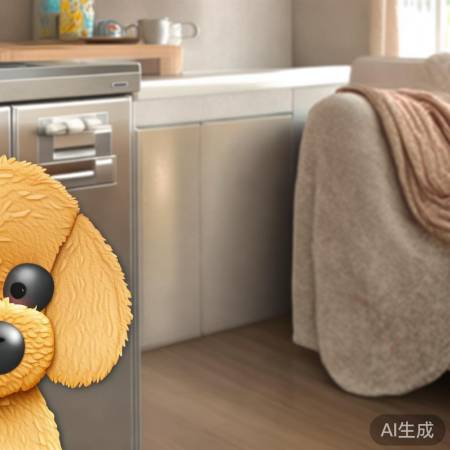 玉桂狗冰箱贴萌化家居装饰