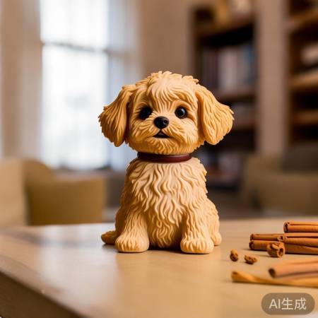 玉桂狗拼豆，创意收藏新宠