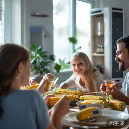 空调调至23，糯玉米凉爽解暑