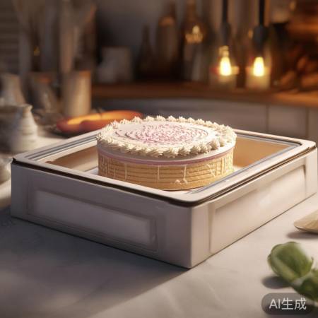 “密封蛋糕，保鲜又美味”