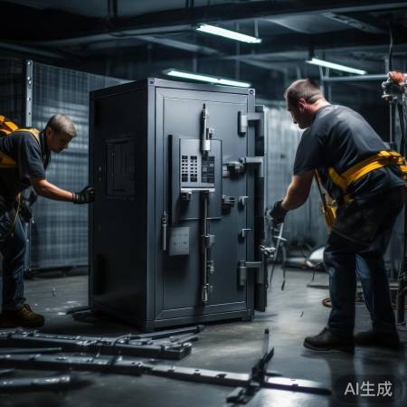 滑轮均匀分布，保险柜滚动平稳