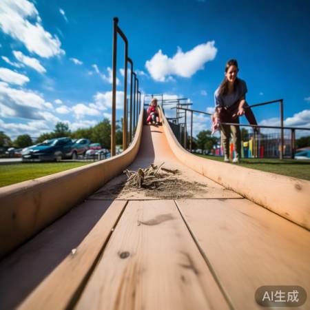 清理滑道，轻柔勿损。