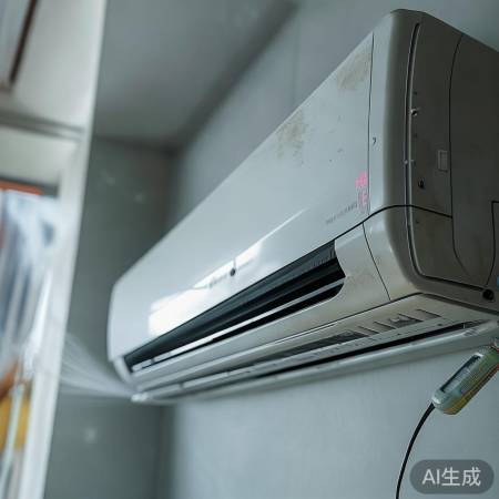 空调故障E9，内机风扇异常速