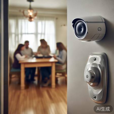 猫眼利，安全靠意识，门锁监控保