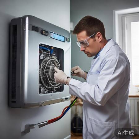 “壁挂炉保养，效率延长寿命。”