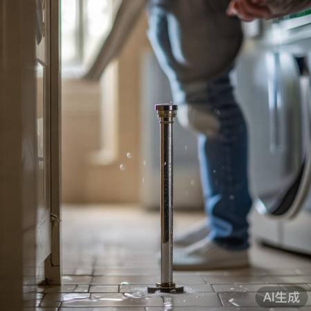 找到阀门，安全清洗洗衣机