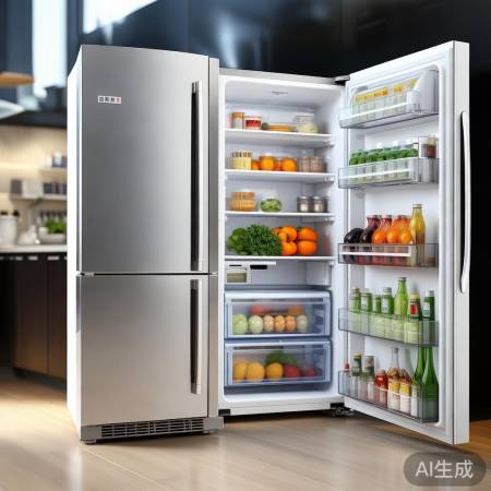 海尔DW500冰箱,空间大,布