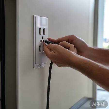 电源检查，确保连接牢固。