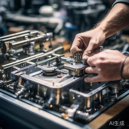 严格组装，耐心细心焊接部件