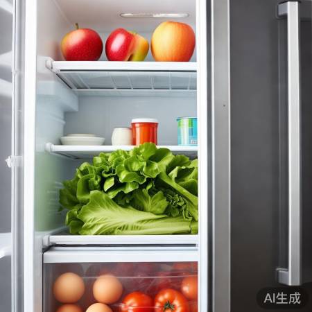 冷藏室：果蔬、乳制品，延长保质