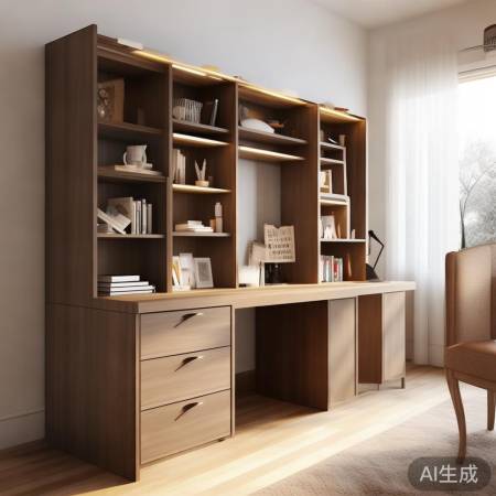 多功能书桌柜，学生办公家庭佳选