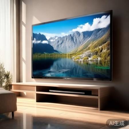 平面电视视角广，画质均匀无死角