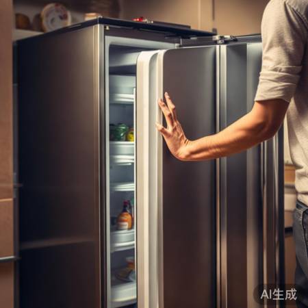冰箱门检查，确保严闭
